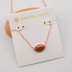 Kendra Scott Football Necklace